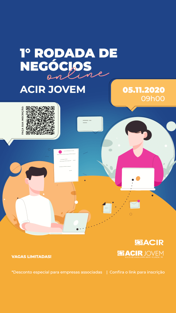 1ª edição Online da Rodada de Negócios ACIR Jovem