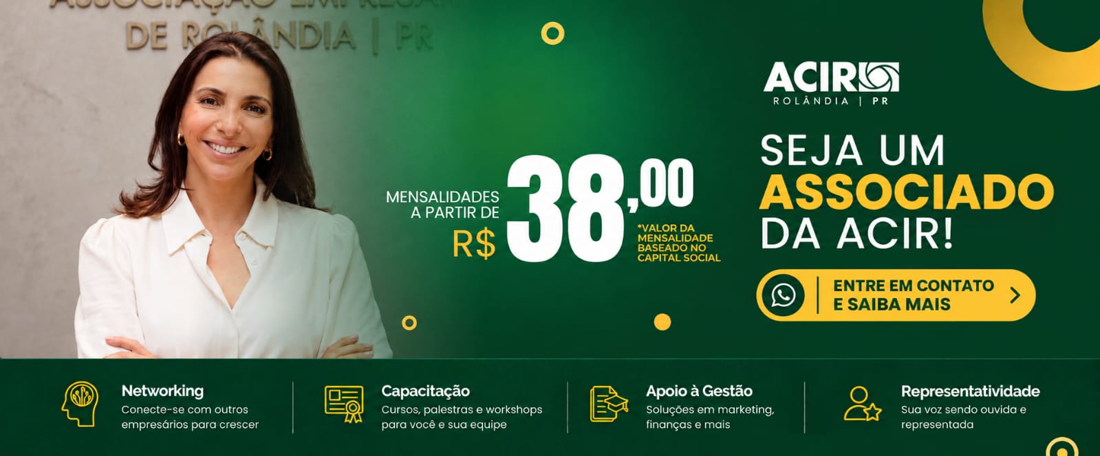 Seja associado
